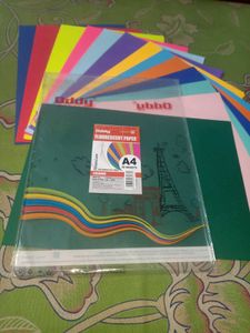 Oddy Fluorescent A4 Paper - 50 Sheets