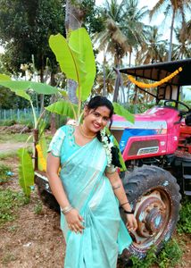 Beautiful Teal Saree