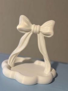 Ivory Bow Jewelry Organizer Tray
