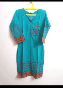 Turquoise Kurta