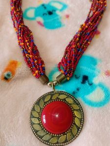 Bohemian Beaded Necklace