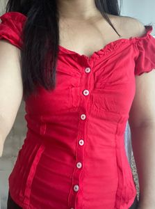 Pinterest  Button-Up Top