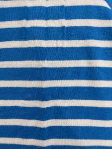 Blue &amp; White Striped Tank Top