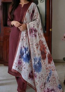 Trendy Floral Dupatta for Girls & Women | Ethnic
