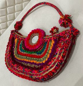 Bohemian Embroidered Tote Bag