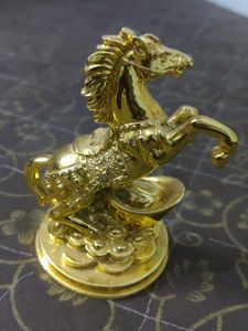 Golden Horse Showpiece