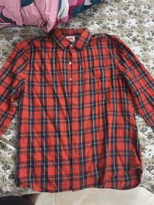 Classic Red Plaid Levi's Shirt