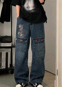 Vintage Straight fit Blue Denim Jeans