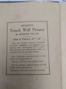 Antique 93 years old Vintage French Book