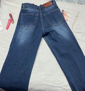 Ripped Wide Leg Jeans