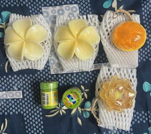 Thailand Scented Soaps+ Herbal balm kit