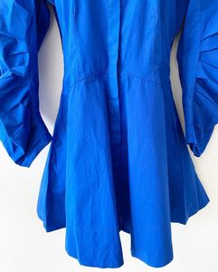 Banana Republic Cobalt Blue Paxton Cotton Pop