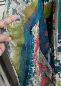 🔥 Sale 🔥New Teal Kurta Set with Dupatta