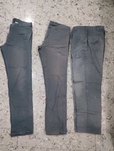 Stylish Gray Chinos Bundle