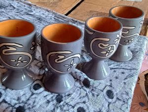 Wooden Wine Cup Set of 2