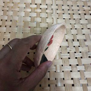 Hand-Painted Paper Mache Bowl