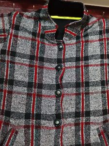 Checked Women's Jacket