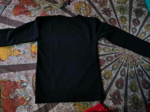 Men's Black &amp; White Striped T-Shirt