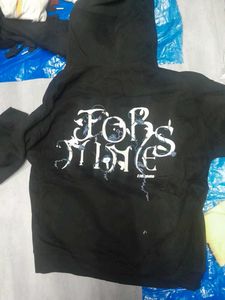 Fornines Y2K Black Hoodie