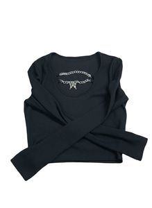Black Crop Top