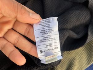 Carhartt Waffle Knit Colorblock Sweater