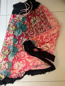 🌸 Boho Bloom Floral Maxi Skirt