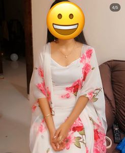 Chic Floral Print Gown