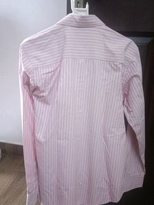 Pink Color Slim Fit Shirt