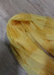 Yellow Striped Scarf