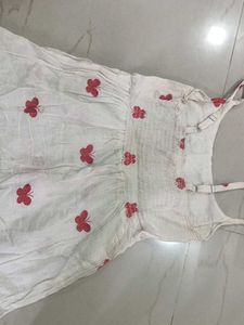 Cute Butterfly Print Dress