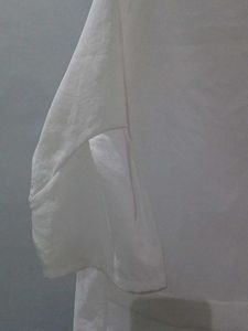 Chic off White Bell Sleeve Tunic