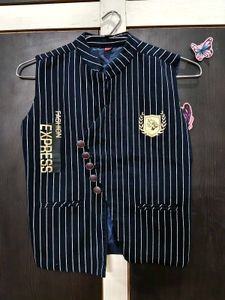 Stylish Striped Nehru Jacket