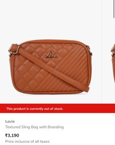 Lavie Textured Sling Bag