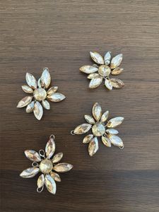 Sparkling Flower Embellishments