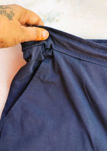 Men's Comfortable Blue Sleep Shorts
