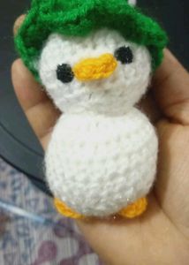 Handmade Crocheted Penguin Toy