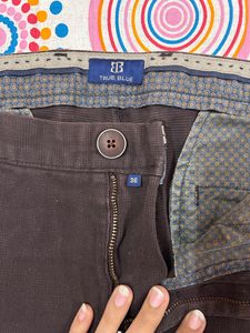 True Blue Brown Jeans