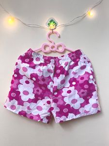 Pink Floral Short