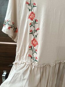 Floral Embroidered Top