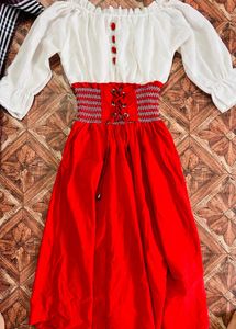 Women's Red Dress