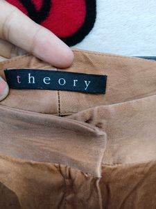 Brown Wide Leg Fromal trousers