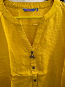 Vibrant Yellow Kurta