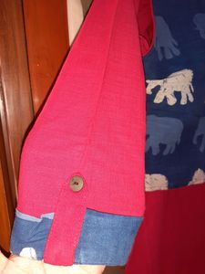 cotton kurti with koti