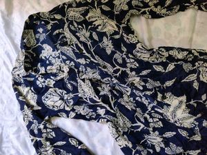 Floral Print Button-Up Shirt