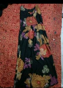 Elegant Floral Maxi Dress