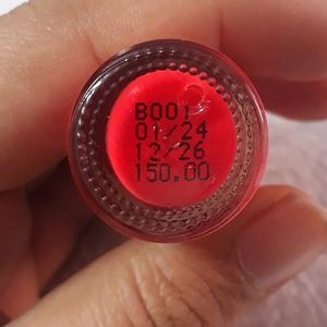 MyGlamm LIT Nail Enamel-Xoxo (Red)-7ml | Nai