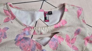 Floral Print Saree Blouse