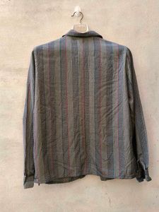 New with tag Korean Chic Plaid Button-Up Shirt
