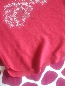 Maroon Woollen Top For Women