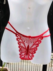 Sale 🔥Red Lace Butterfly Briefs